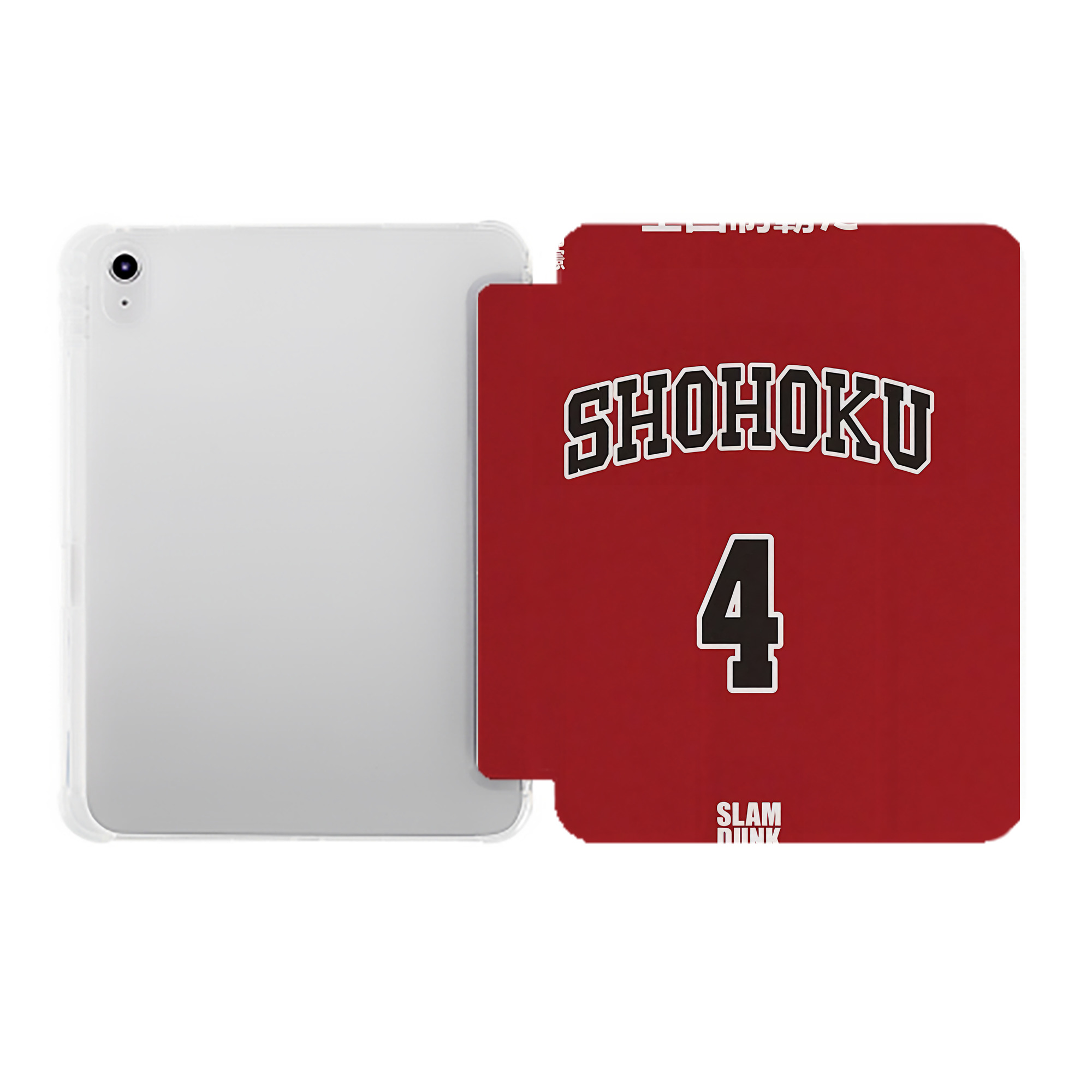 （画像用） SLAM DUNK／スラムダンク IPad ケース ペン収納付き 三つ折りスタンド PUレザー×シリコン 対応機種9.5/10.5/10.9インチ